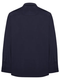 Archivium Be Updated Men's Camicia in Tessuto Tecnico Blue