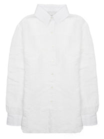 Department Five Men's Camicia in Viscosa White
