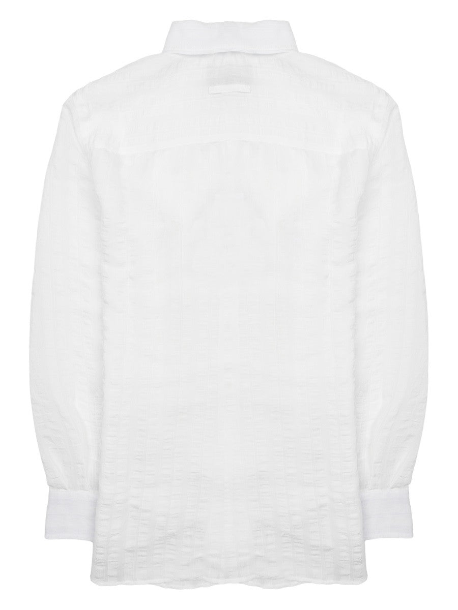 Department Five Men's Camicia in Viscosa White