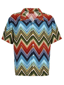 Missoni Men's Camicia in Viscosa Multicolor