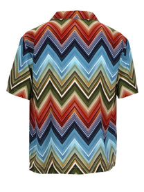 Missoni Men's Camicia in Viscosa Multicolor