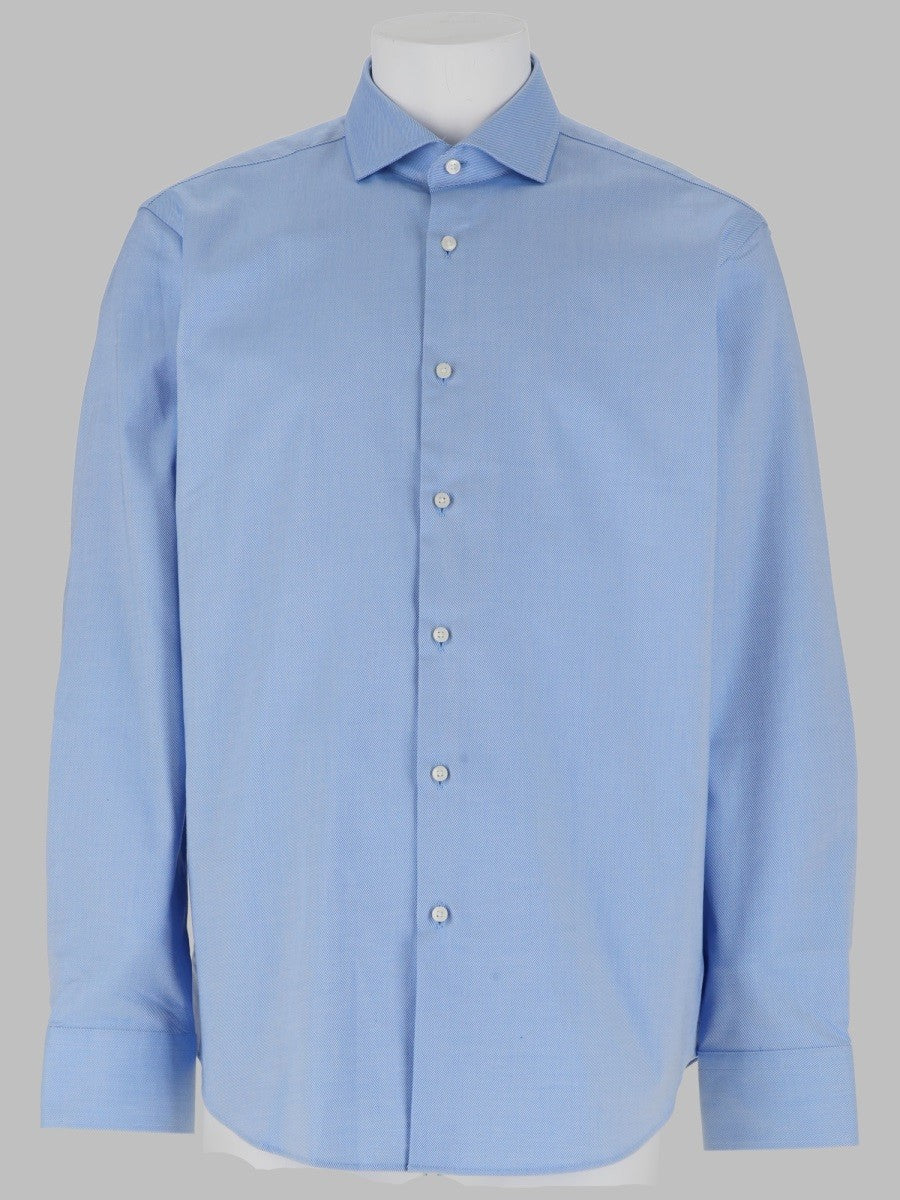 BOSS Men's Camicia Joe Blue