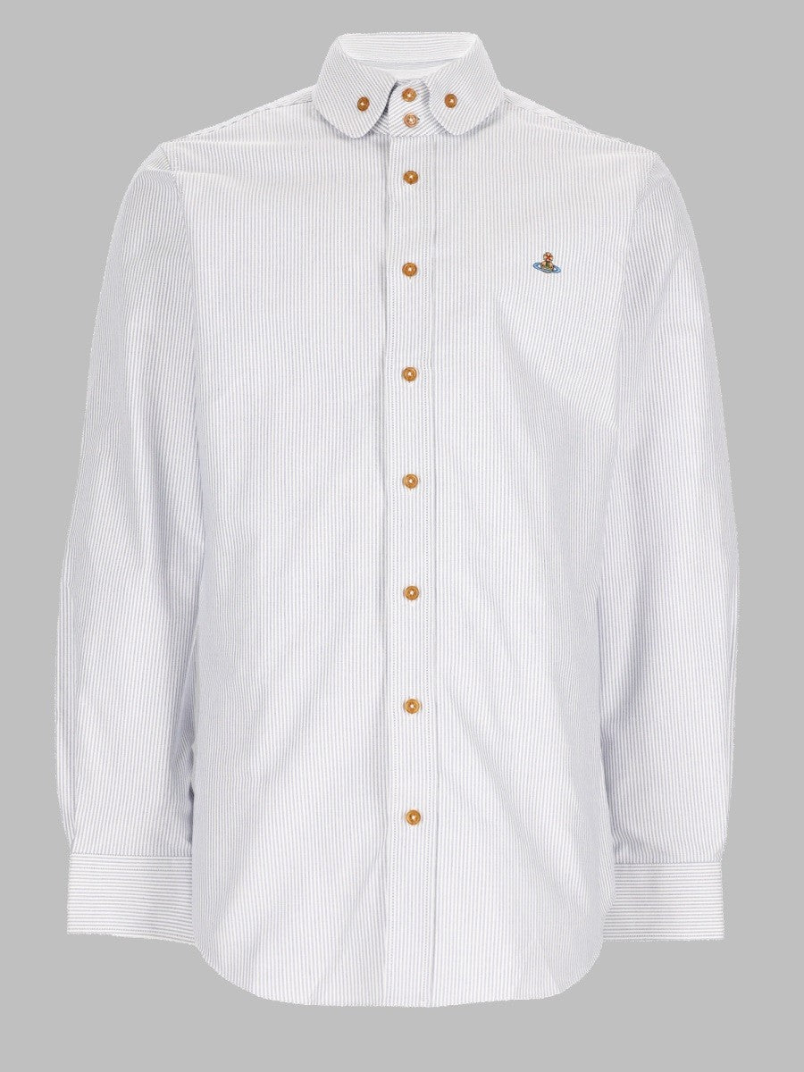 Vivienne Westwood Men's Camicia Krall Blue