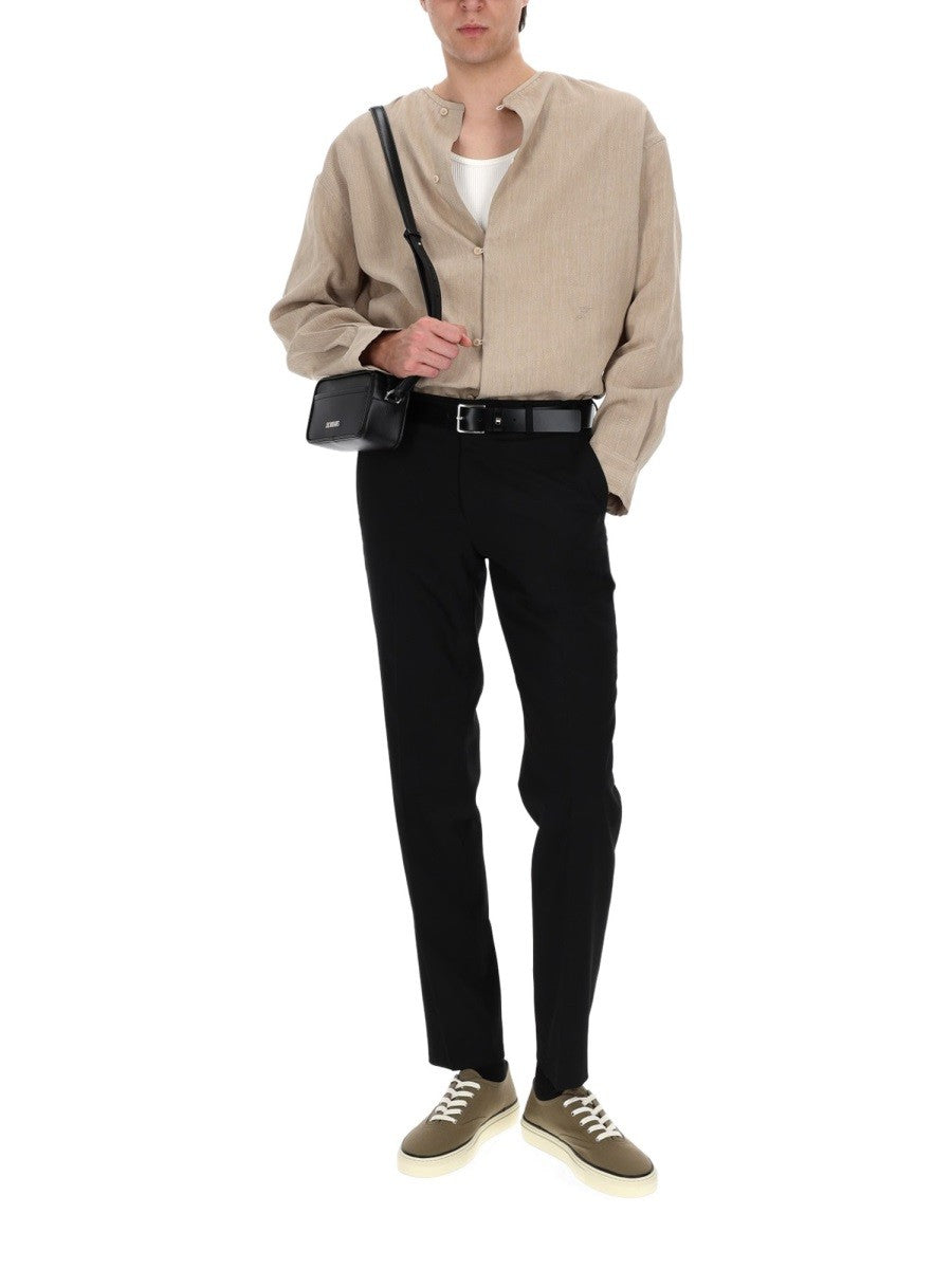 JACQUEMUS Men's Camicia Pastro Beige