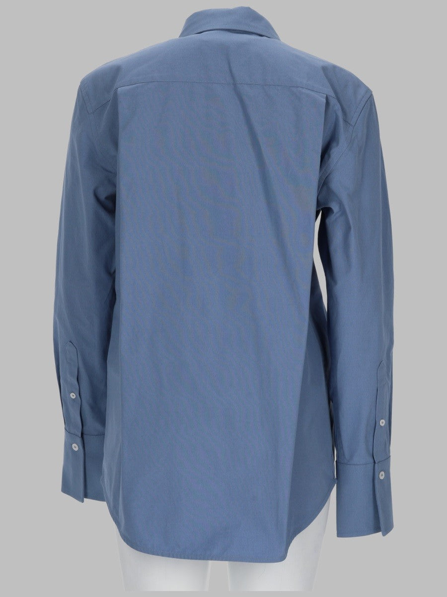 Victoria Beckham Women's Camicia Perry Blue