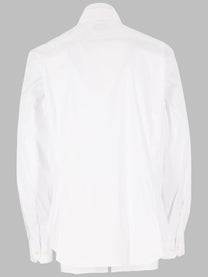 Giorgio Armani Men's Camicia Slim Fit in Popeline DI Cotone White