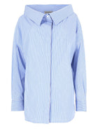 Balenciaga Women's Stola Shirt Blue