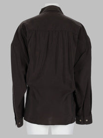 Lemaire Women's Camicia Twisted in Seta Brown
