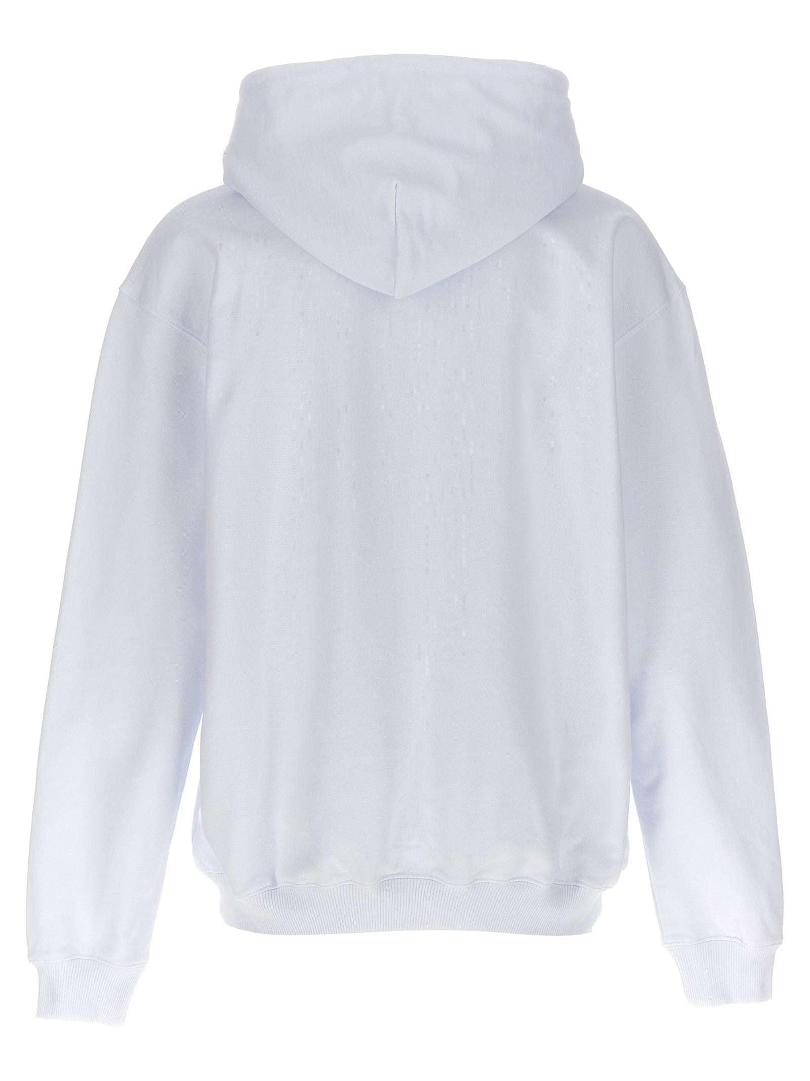 MSGM Camo Season Box Hoodie White