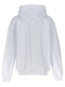 MSGM Camo Season Box Hoodie White
