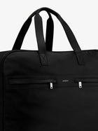 Saint Laurent Men's Camp Leather Travel Bag Black