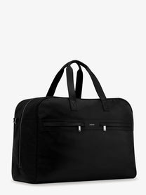 Saint Laurent Men's Camp Leather Travel Bag Black