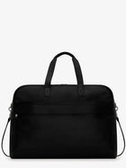Saint Laurent Men's Camp Leather Travel Bag Black