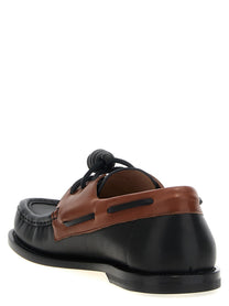 Loewe Campo Boat Shoe Gold