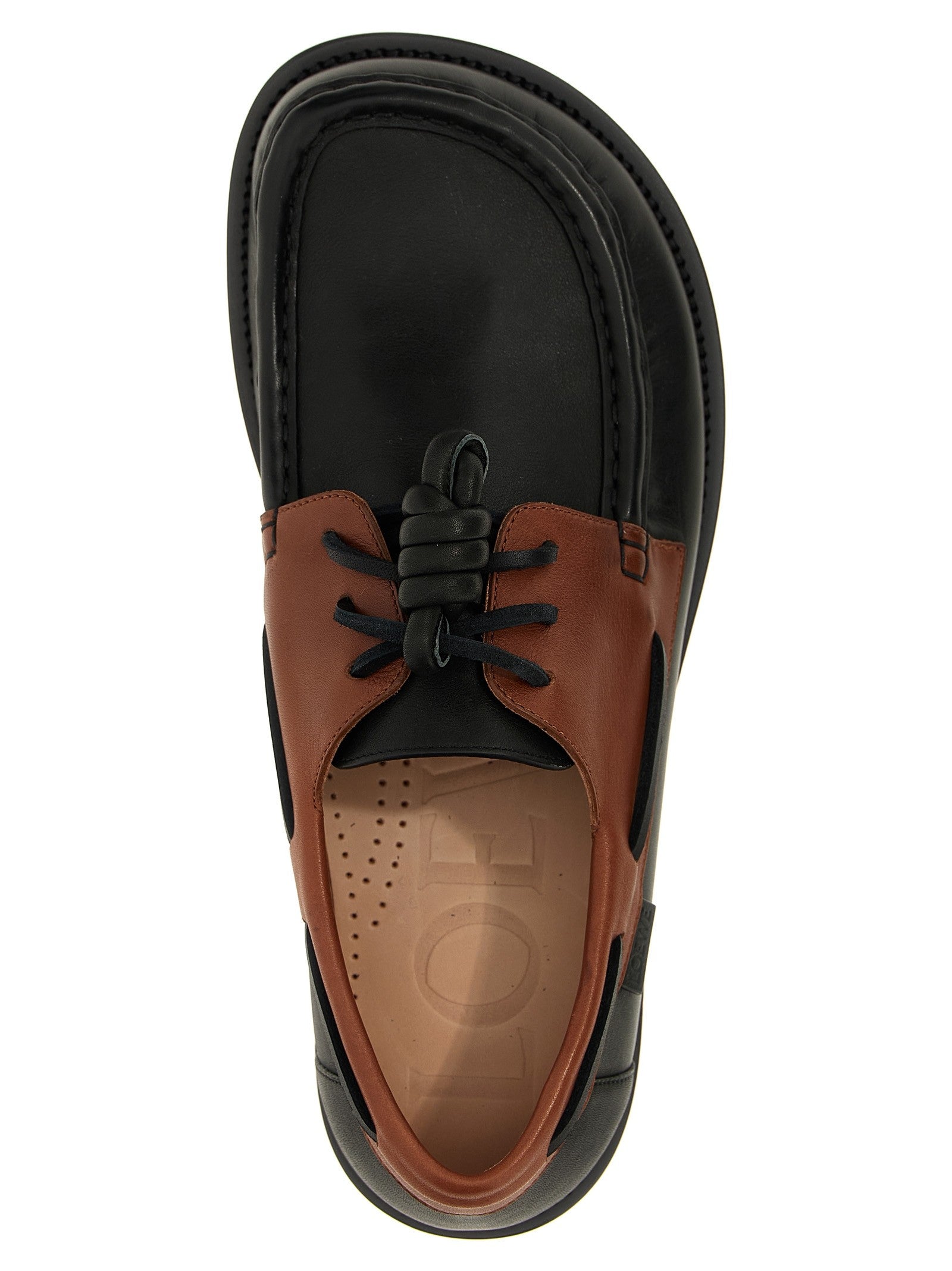 Loewe Campo Boat Shoe Gold