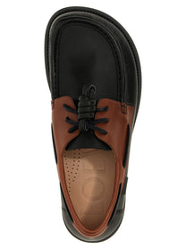 Loewe Campo Boat Shoe Gold
