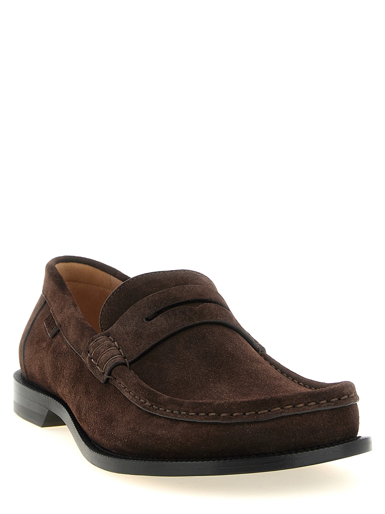 Loewe Campo Loafers Brown