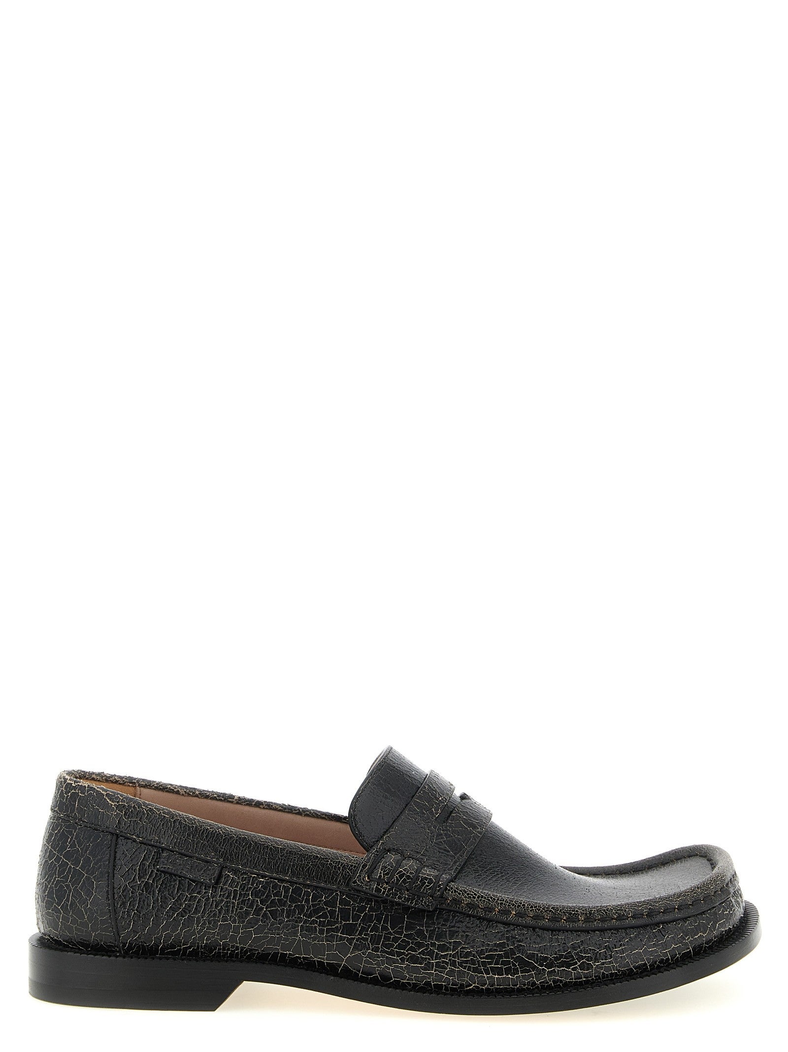 Loewe Campo Loafers Black