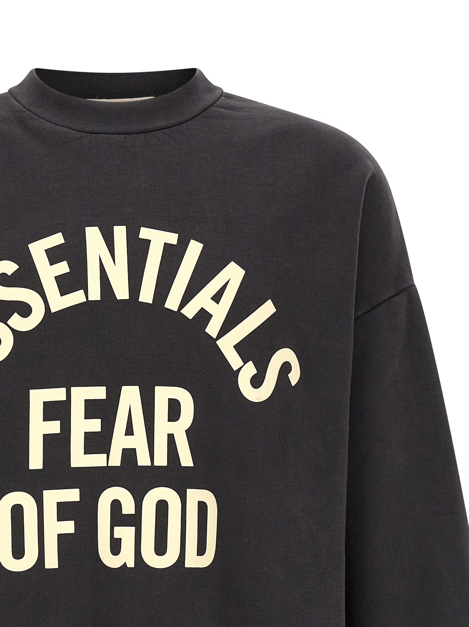 Fear Of God Essential Campus 90s Sweatshirt Black