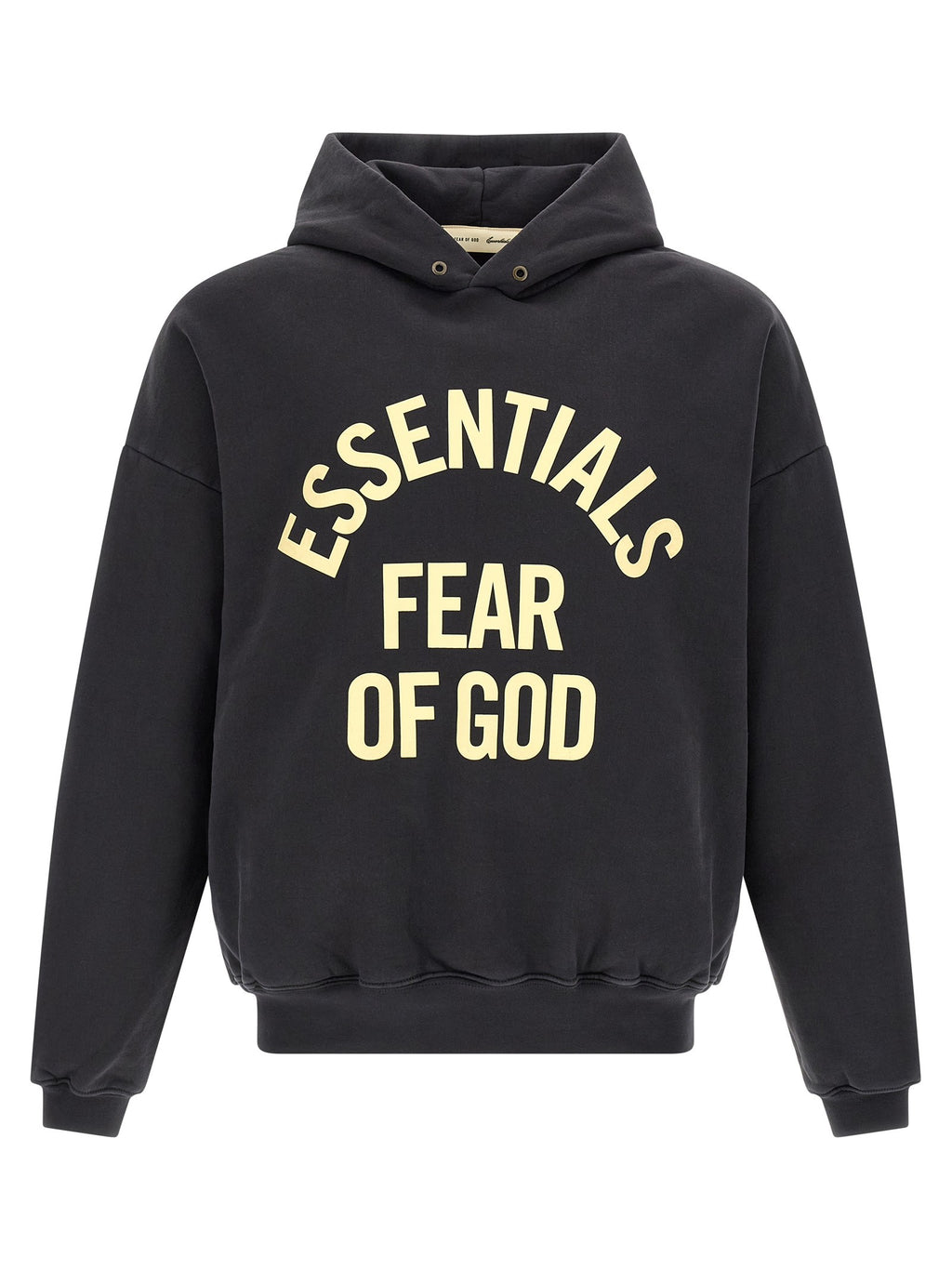 Fear of God ESSENTIALS Campus 90s Hoodie Black