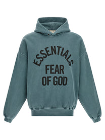 Fear Of God Essential Campus 90s Hoodie Blue