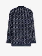 Dior Women's Cannage Oversize Cardigan Pattern, view 2