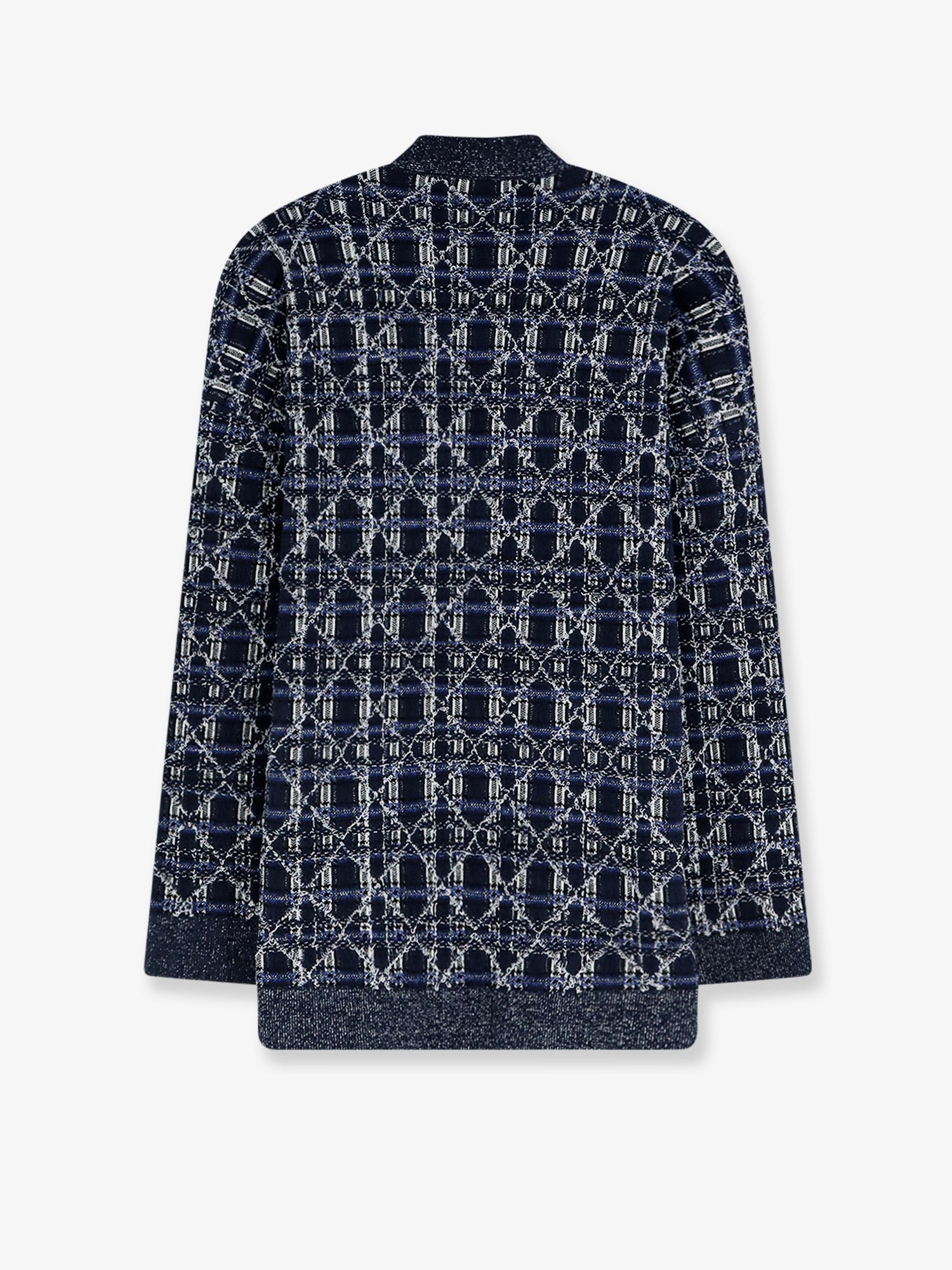 Dior Women's Cannage Oversize Cardigan Pattern
