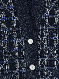Dior Women's Cannage Oversize Cardigan Pattern