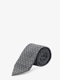 Ferragamo Men's Cannes Silk Tie Grey