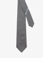 Ferragamo Men's Cannes Silk Tie Grey, view 2