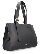 Jil Sander Women's Cannoli Tote Bag Black, view 2