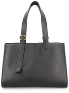 Jil Sander Women's Cannoli Tote Bag Black, view 3