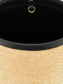 Jil Sander Cannolo Bucket Bag Gold