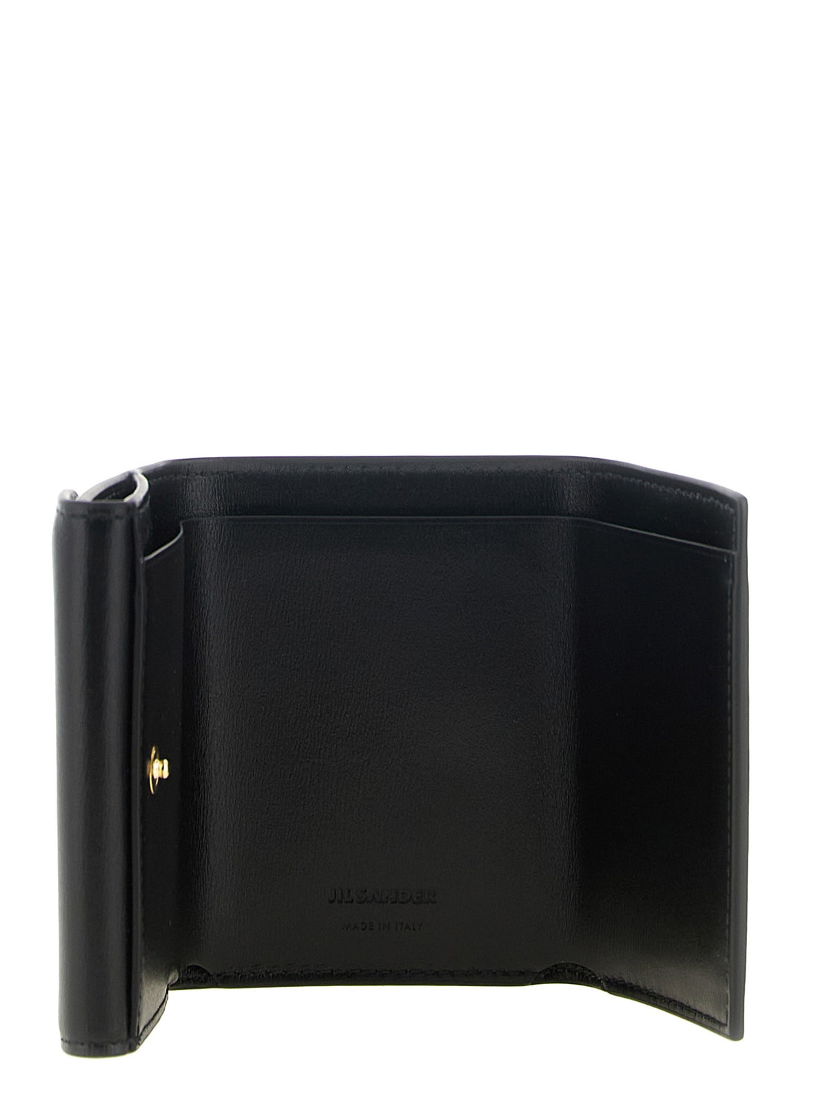 Jil Sander Cannolo Mini Wallet Black