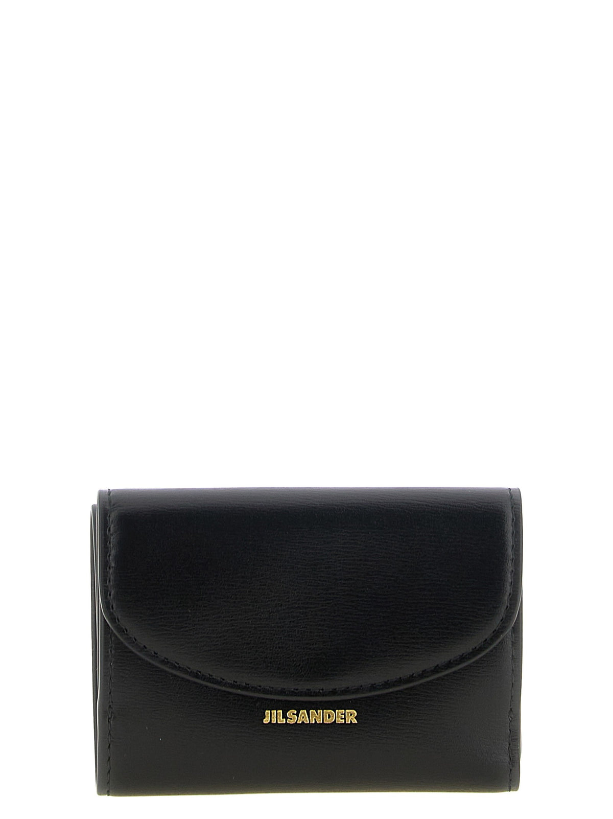 Jil Sander Cannolo Mini Wallet Black