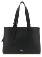 Jil Sander Cannolo Shopping Bag Black