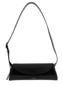 Jil Sander Cannolo Small Shoulder Bag Black