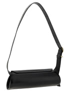Jil Sander Cannolo Small Shoulder Bag Black, view 2