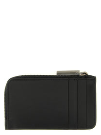 Christian Louboutin Canopy Zip Card Holder Black