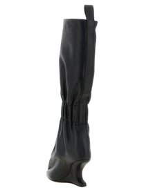 Rick Owens Cantitaquito Boots Black, view 3