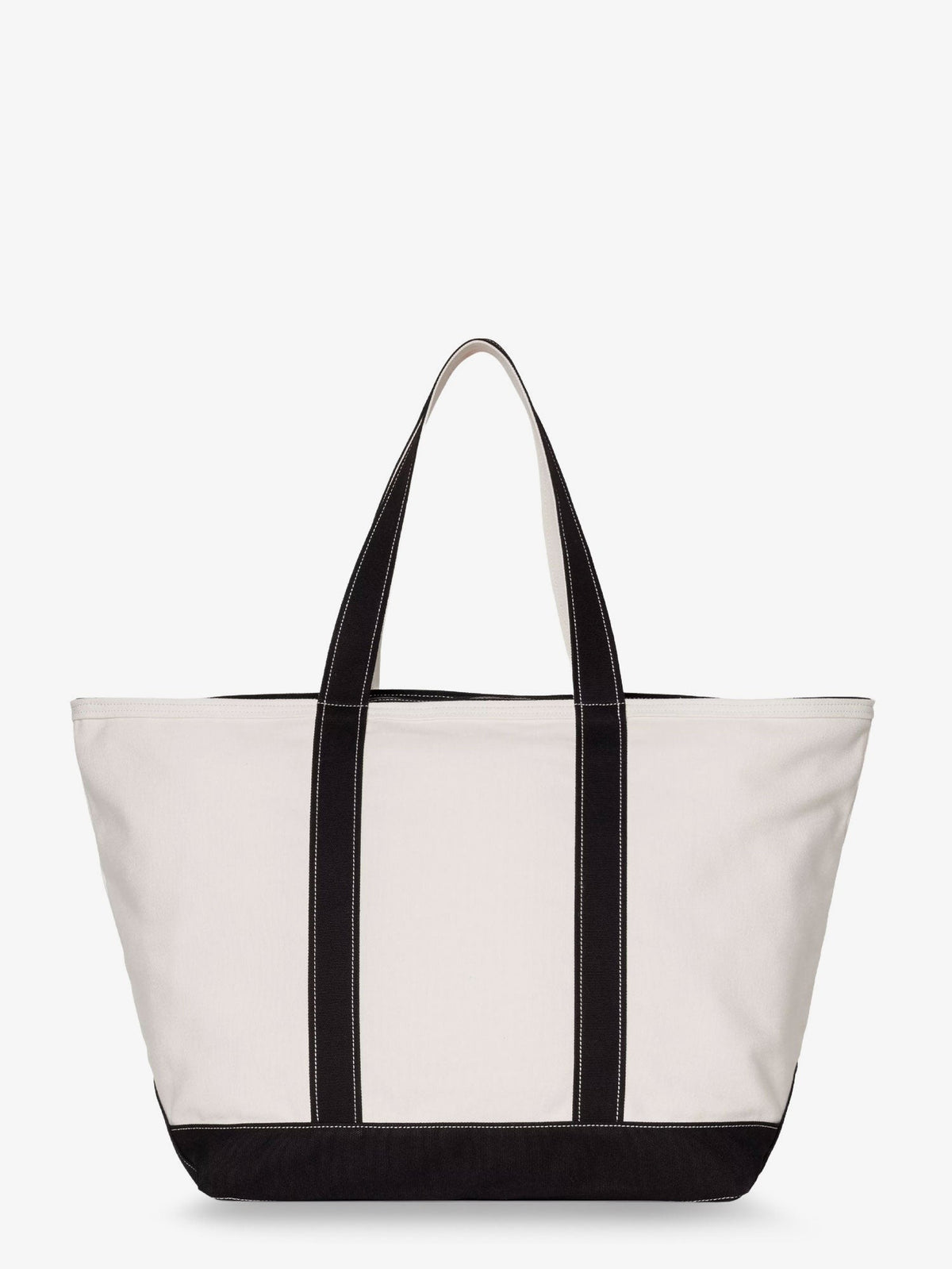 Carhartt Wip Men's Canvas Beach Tote Shopping Bag White, view 2