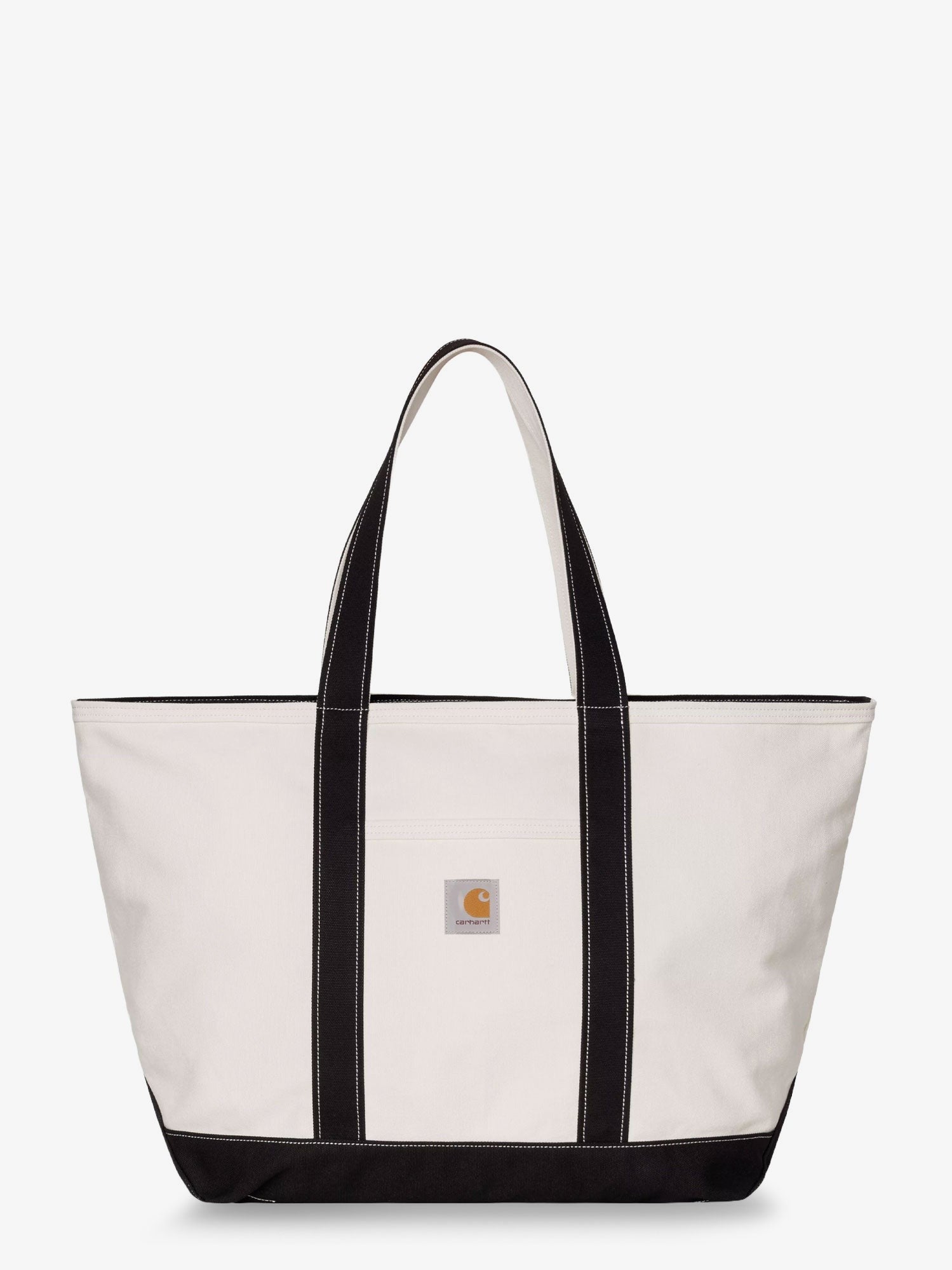 Carhartt Wip Men's Canvas Beach Tote Shopping Bag White