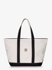 Carhartt Wip Men's Canvas Beach Tote Shopping Bag White