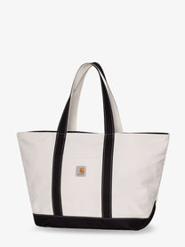 Carhartt Wip Men's Canvas Beach Tote Shopping Bag White
