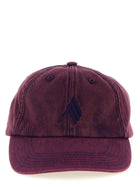 The Attico Canvas Cap Purple