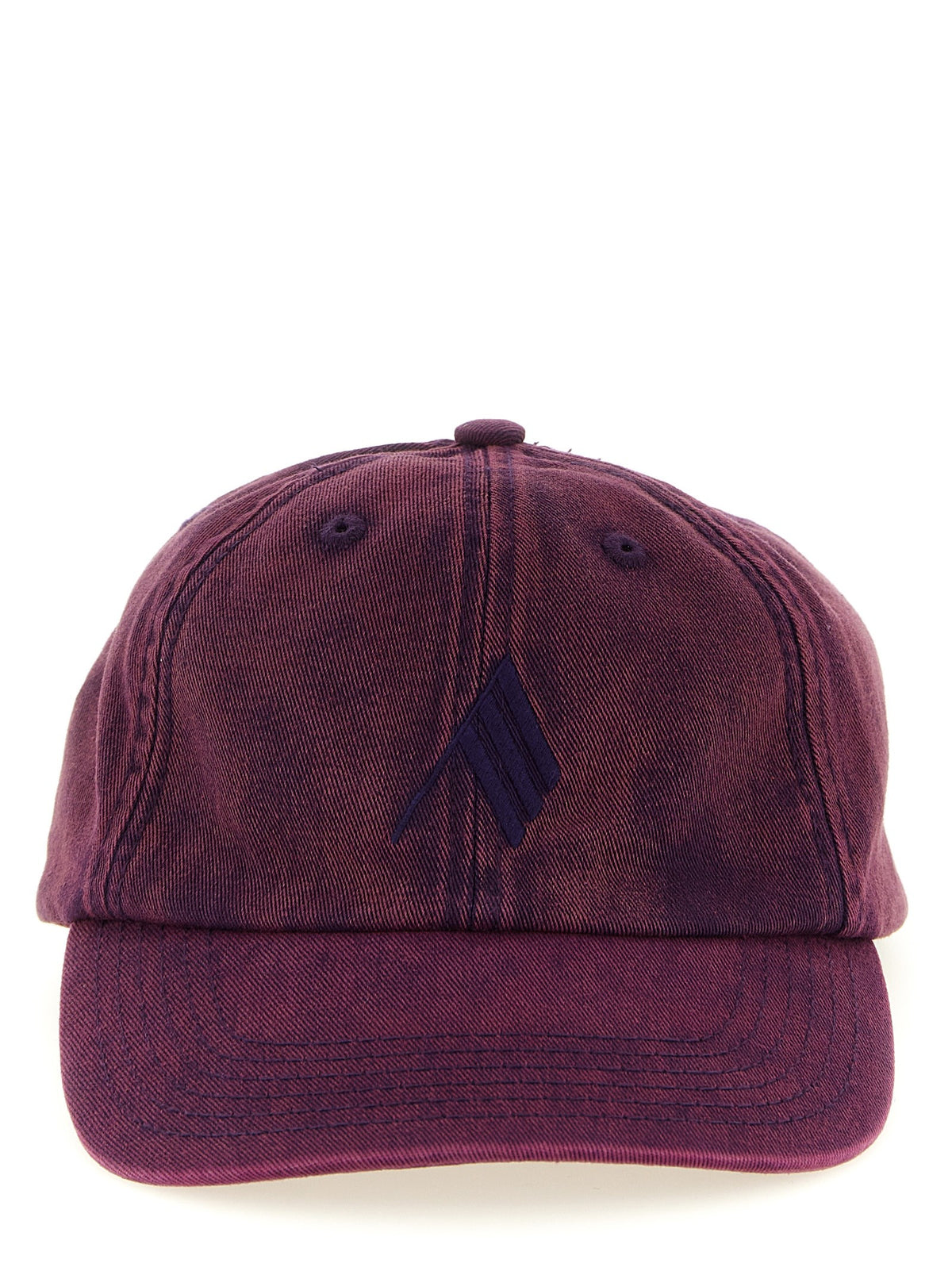 The Attico Canvas Cap Purple
