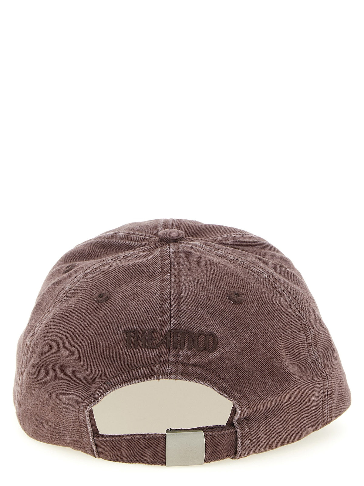 The Attico Canvas Cap Brown