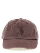 The Attico Canvas Cap Brown