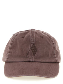 The Attico Canvas Cap Brown