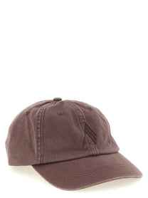 The Attico Canvas Cap Brown